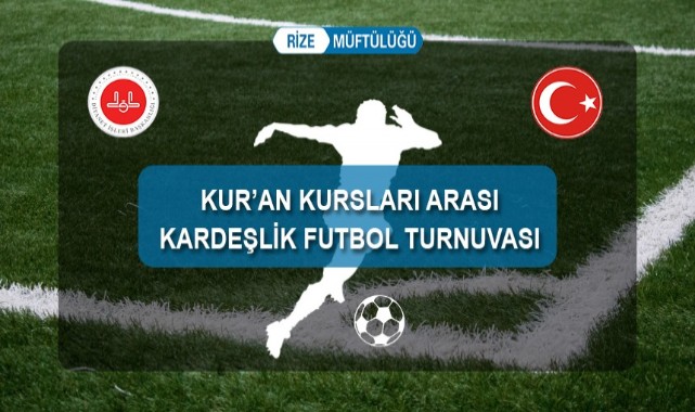 Kur’an kursları arası kardeşlik futbol turnuvası