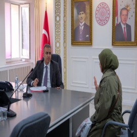 Vali Çiçek, vatandaşın derdini tek tek dinledi