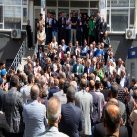 Atamaya gelen eleştirilere Çınar'dan cevap gibi uğurlama