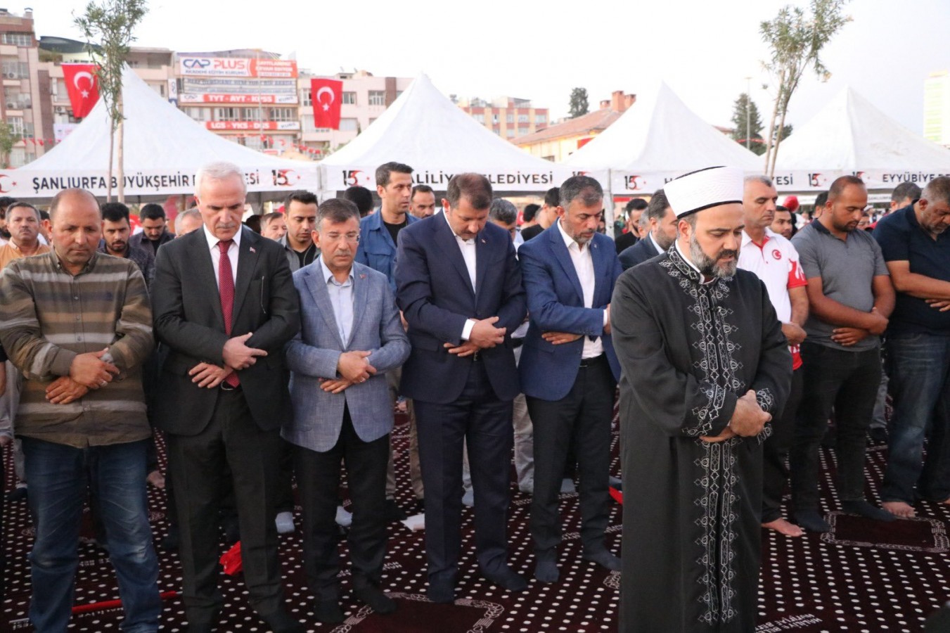 Şanı büyük Şanlıurfa'da '15 Temmuz Demokrasi ve Milli Birlik Günü'