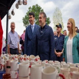 Kınık’ta bir asırlık gelenek sanatla buluştu