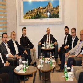 Saray Kaymakamı Kurt Kapıköy Gümrük Kapısı’nda Milletvekili Kayatürk’ü ağırladı