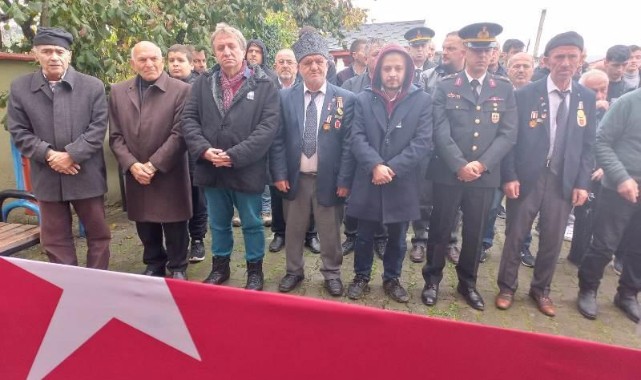 Kıbrıs Gazisi son yolculuğuna uğurlandı