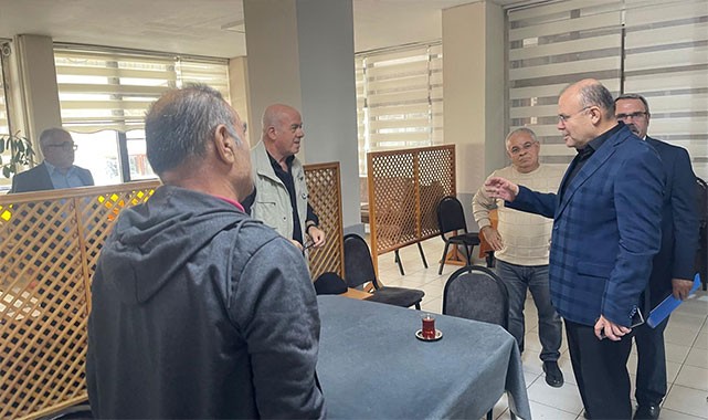 Kaymakam Köken, öğretmenevi yemekhanesini inceledi