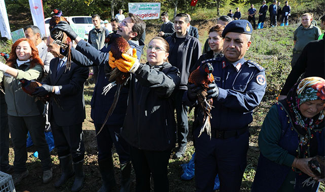 Sülün salımı yapan Vali Arslan, vatandaşları uyardı;