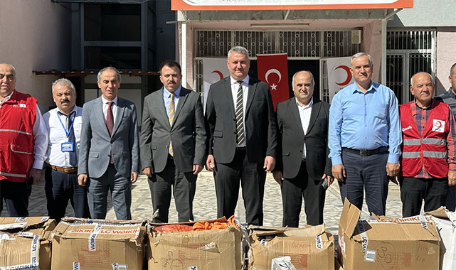 Kızılay'dan Düziçili öğrencilere yardım eli uzandı:;