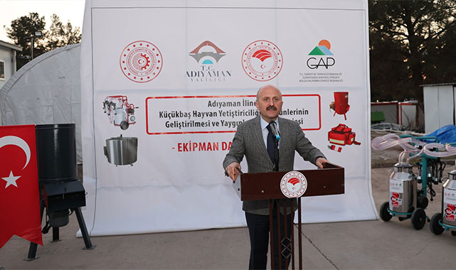 Adıyaman'da hayvancılık destekleniyor: Maliyet düşecek, verim artacak!