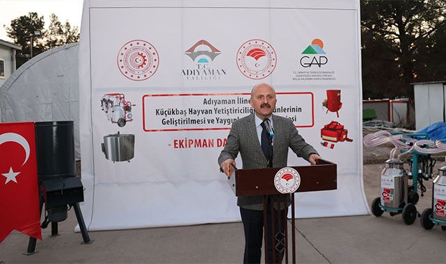 Adıyaman'da hayvancılık destekleniyor: Maliyet düşecek, verim artacak!