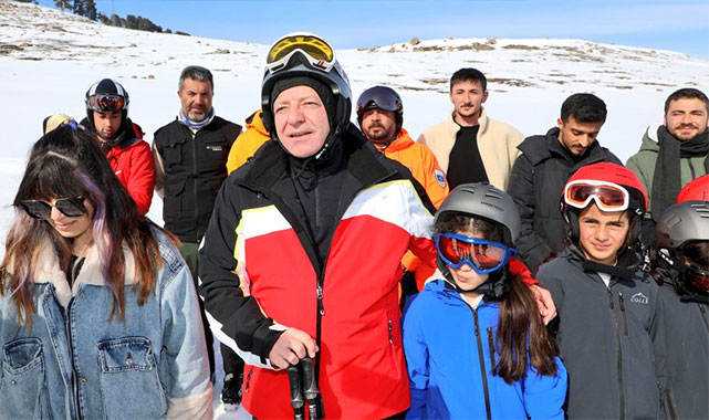 ''Kars’ın çocuğu kayak yapmayı öğrenecek'';