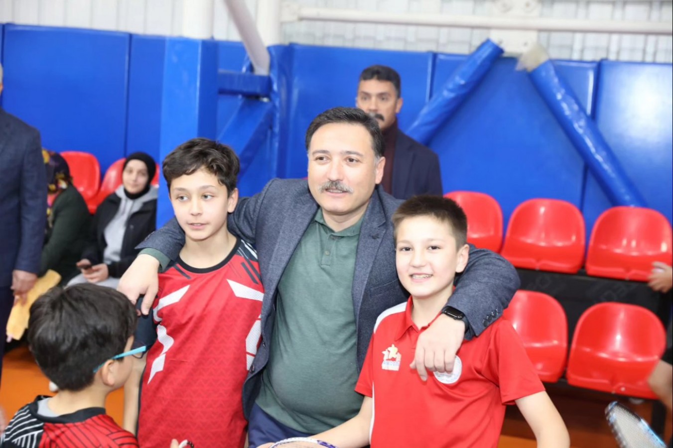 "Geleceğin şampiyonlarıyla bir araya geldik"