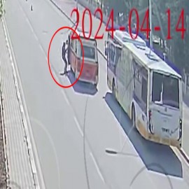 Trafik polisinin dikkati olası kazayı önledi, Bakan Yerlikaya teşekkür etti