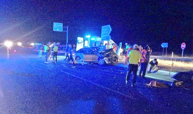 Vali-Mülkiye Başmüfettişi Erol Karaömeroğlu trafik kazası geçirdi