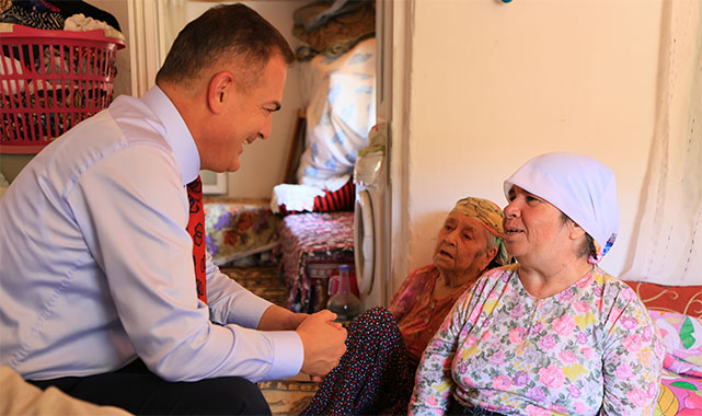 Vali Akbıyık'tan yürekleri ısıtan ziyaret;