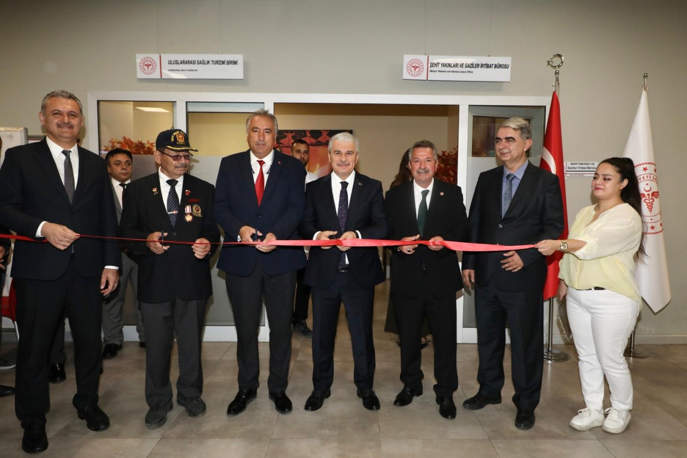 Konya'da Şehit Yakınları ve Gaziler İrtibat Bürosu açıldı;