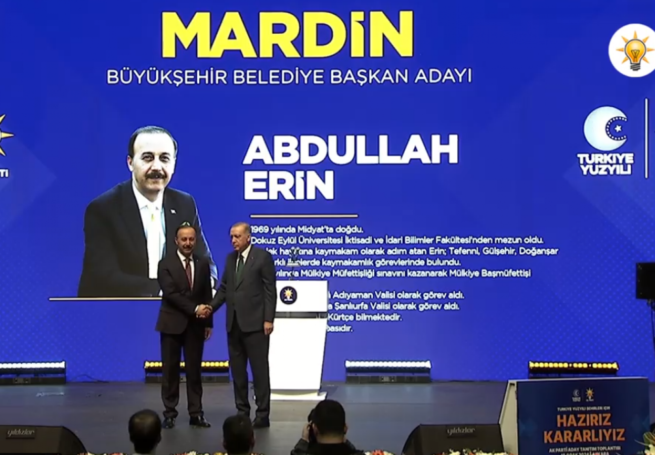 Mardin’e vali başkan