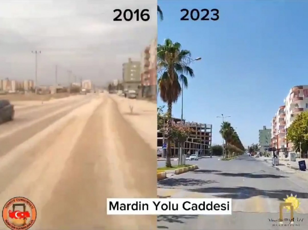 Nusaybin'de terörün izleri tek tek yok edildi