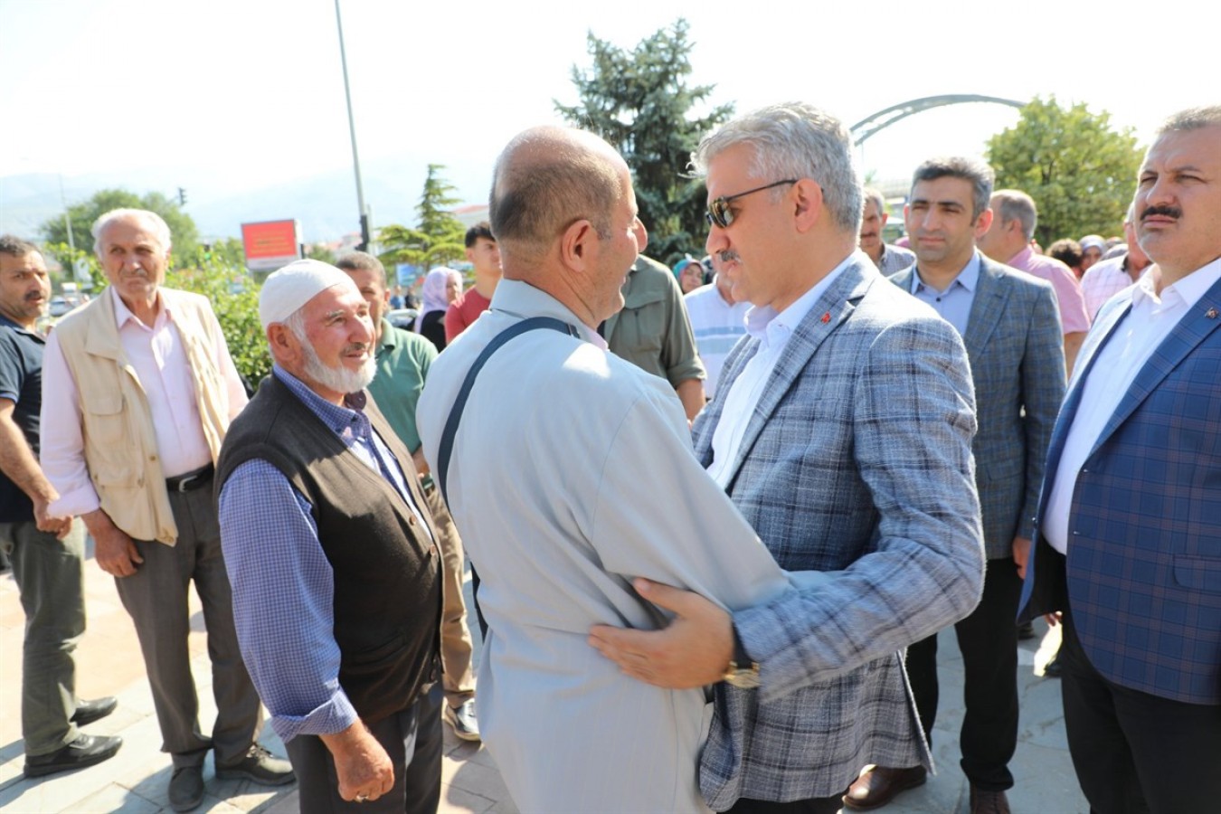 Kutsal topraklara Vali uğurladı;