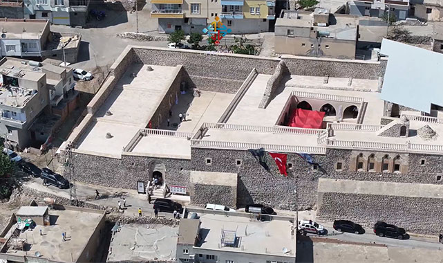 Bin 600 yıllık Mor Kiryakus Manastırı yenilendi;