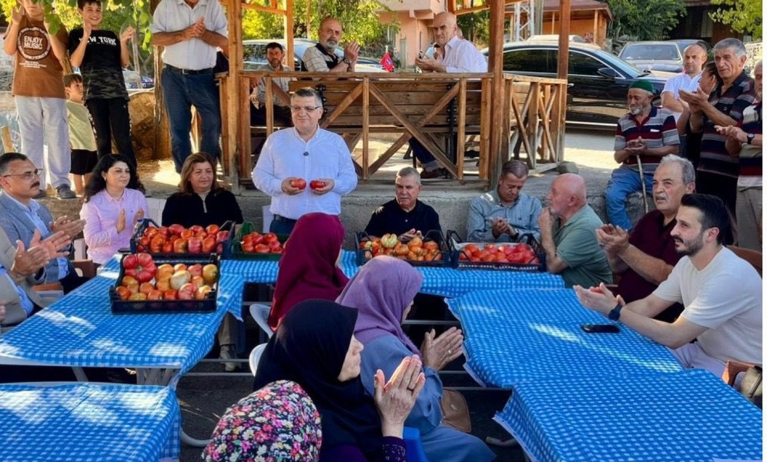 Halkın "çirkin" dediği tescilli domateste hasat başladı;