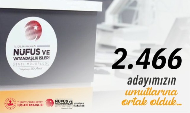 2.466 KPSS adayı sınavdan önce Nüfus'taydı