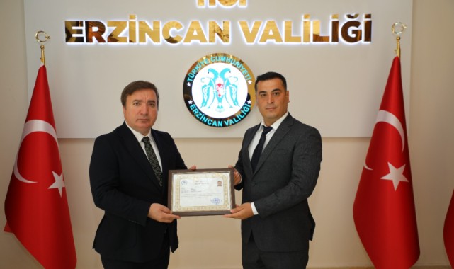 Duyarlı polise başarı belgesi