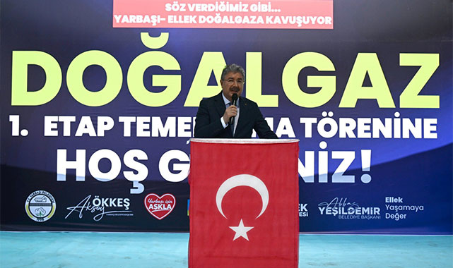 Düziçi’nde doğalgaz altyapısı için temel atıldı;