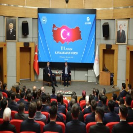 “Mülki idare amirliğinin asıl mektebi saha, insan ve tecrübedir”