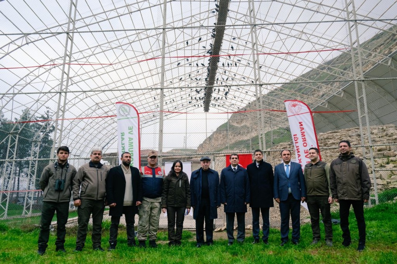 Kelaynaklar doğaya kanat çırptı