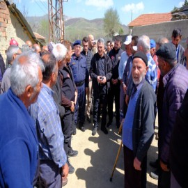 Hasarlı evlere girmeyin