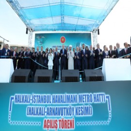 Türkiye’nin en uzun ve en hızlı metro ringi İstanbul’da hizmete girdi