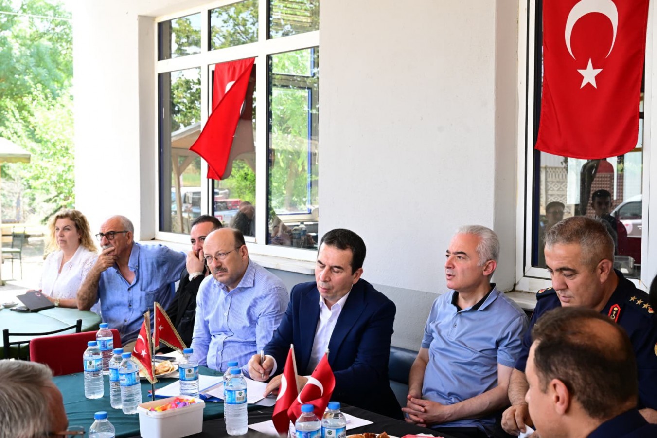 Vali Uğur Turan’dan Çengelli Köyü’ne hasat mesaisi