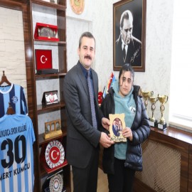 Kaymakam, özel misafirlerini ağırladı