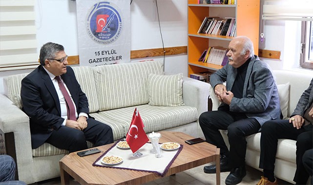 Vali Özarslan'dan komşu ziyareti: Basın emekçilerine teşekkür ediyorum!