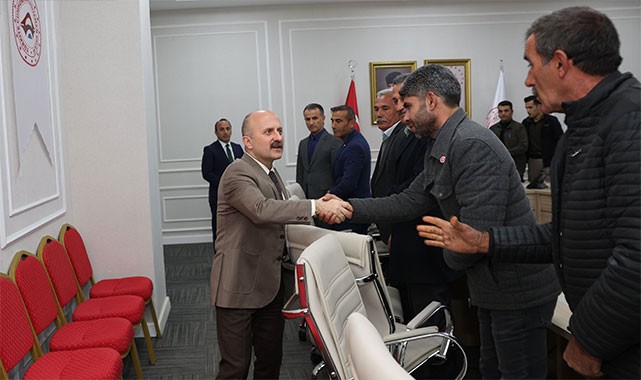 Vali Varol, muhtarların sorunlarını tek tek dinledi