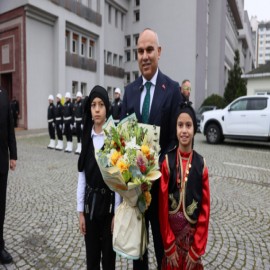 Giresun'a atanan Vali Koç, göreve başladı