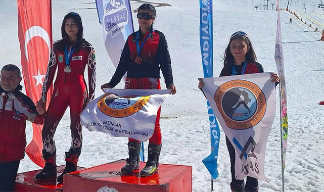Davraz Dağı'nda Erzincan rüzgarı esti!