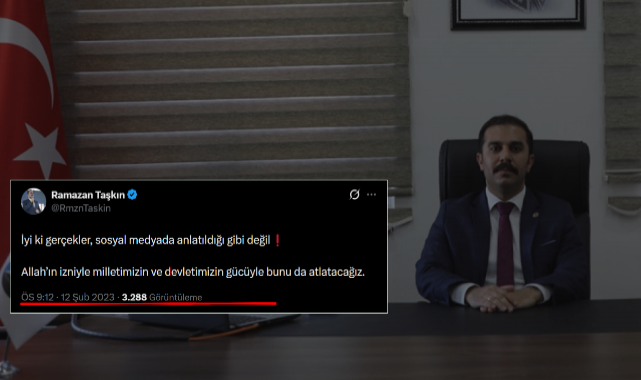 Mülki idarenin feraseti: Ahbap dosyası Kaymakam Taşkın’ın o dönem attığı tweetini doğruladı