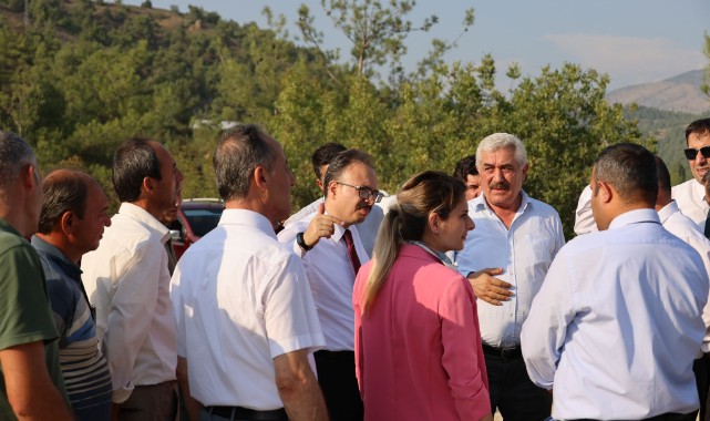 Sera diyarı Çaltı’ya verdiği sözü tuttu