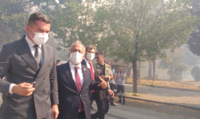 Üniversite yemekhanesindeki yangın kontrol altında