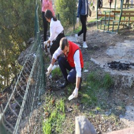 Mesire alanında çevre temizliği
