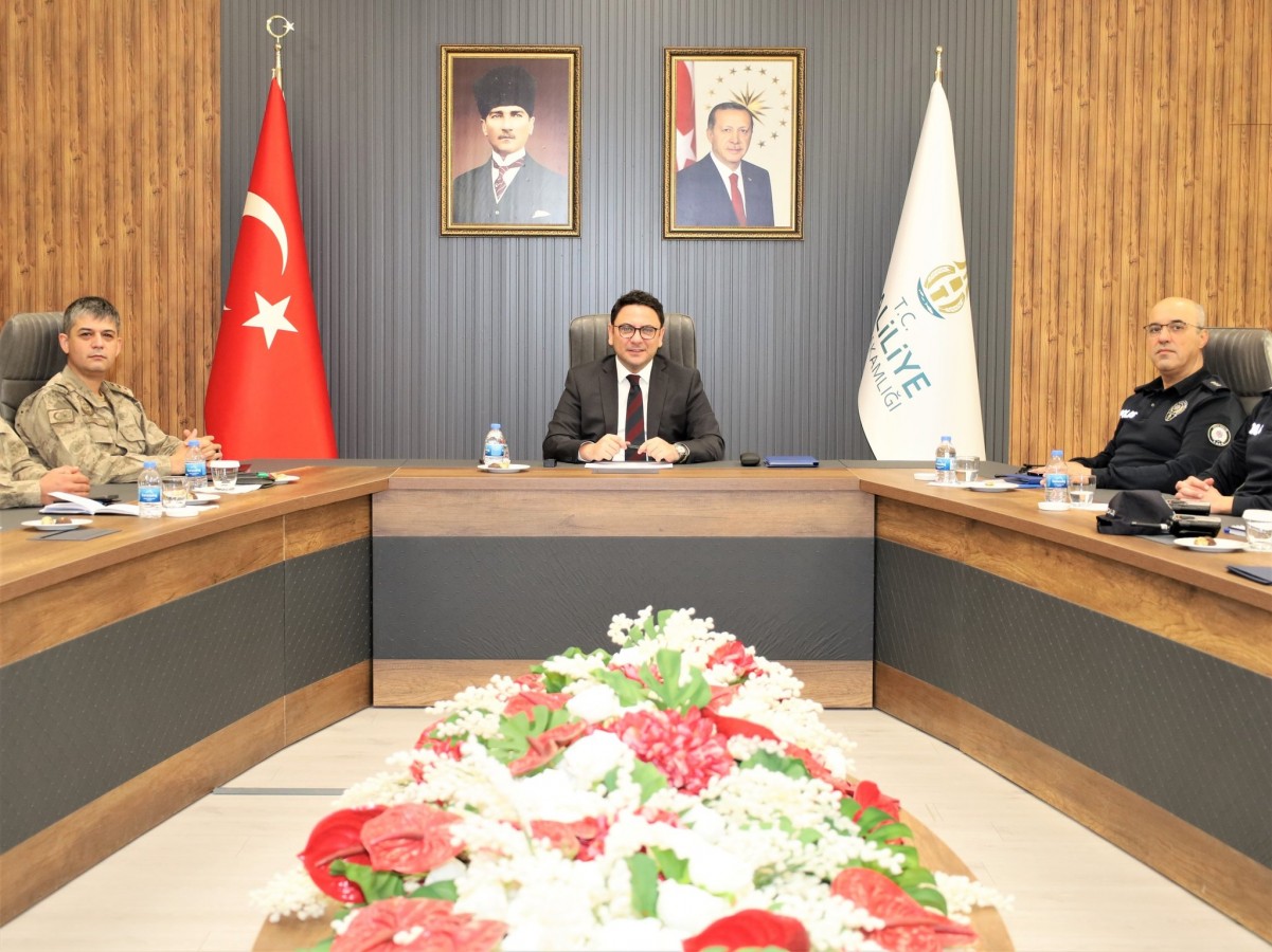 Haliliye’de asayiş ve güvenlik masaya yatırıldı;