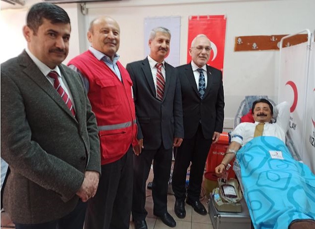 Kan’panyayı Kaymakam başlattı