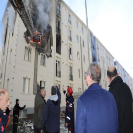 Kars’ta doğalgaz patlaması: 4 yaralı