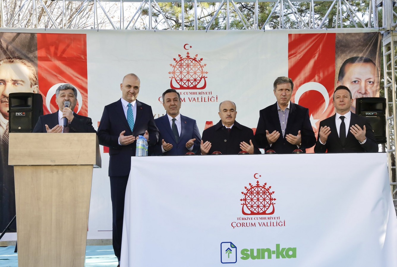 Temeli dualarla atıldı;