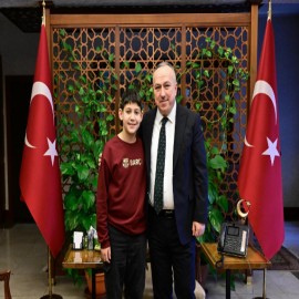 Başkan adayından, Vali Fidan'a ziyaret