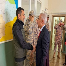 Vali Turan "Vatan Bekçileri" ile buluştu