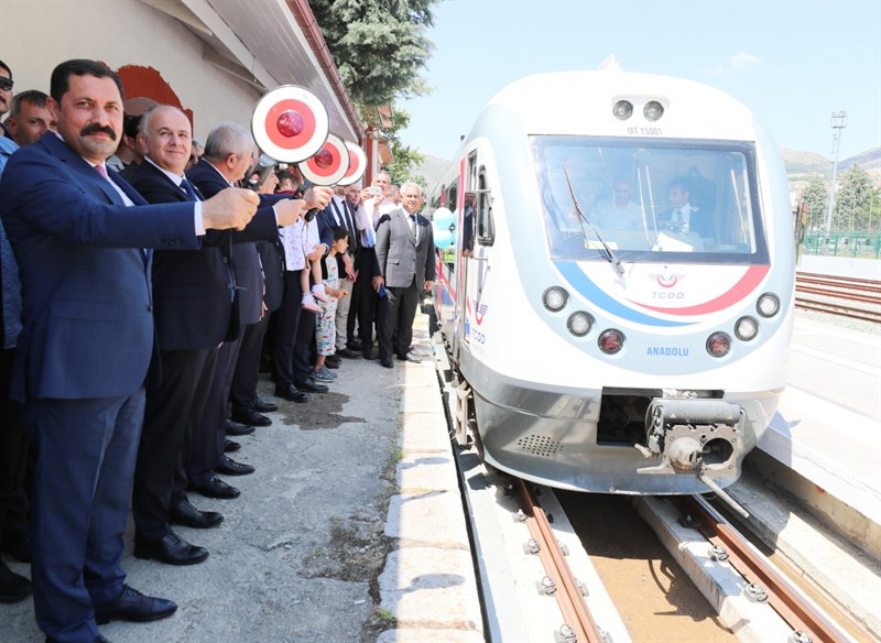 Amasya-Samsun tren seferleri 7 yıl sonra yeniden