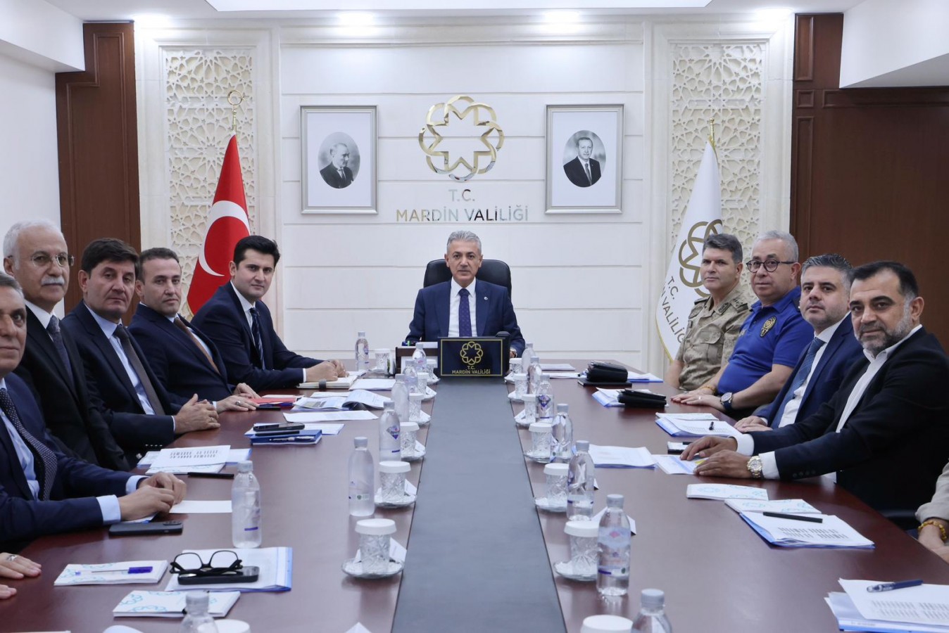 Mardin'de spor güvenliği masaya yatırıldı;