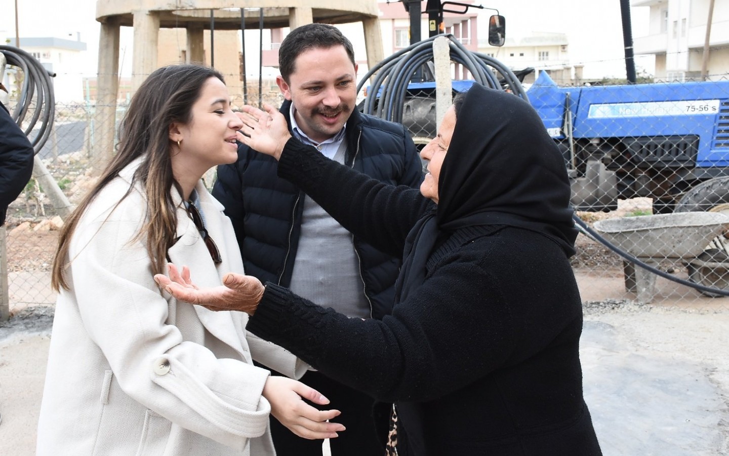 Ezidi vatandaşların bayramını kutladı;