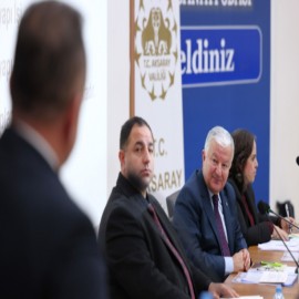 “Yeni yatırım yılı Aksaray’ımıza hayırlı olsun”